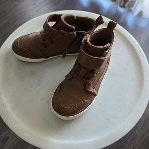 Wonder Nation Brown Kids Sneakers